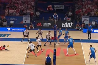 Ocho bloqueos: la magistral defensa ante Eslovenia que asombra al vóleibol rumbo a los Juegos Olímpicos