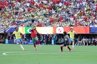 ¡Golazo de Marruecos! Habilitación certera y definición de lujo: Brasil sufre en el debut