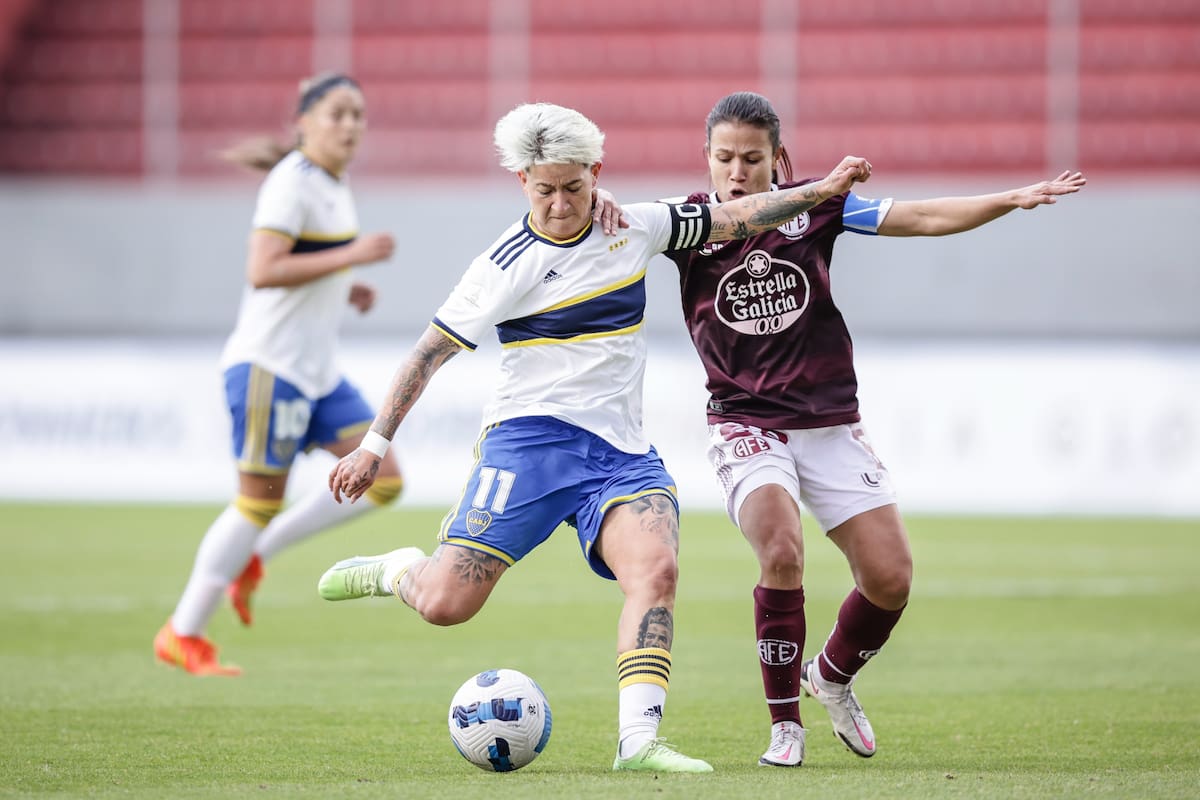La delantera Yamila Rodríguez es una de las goleadoras de Boca en la Copa Libertadores femenina