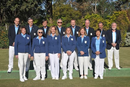 La delegación argentina de bochas sobre césped que disputará el Mundial 2023 en Australia entre el 29 de agosto y el 10 de septiembre