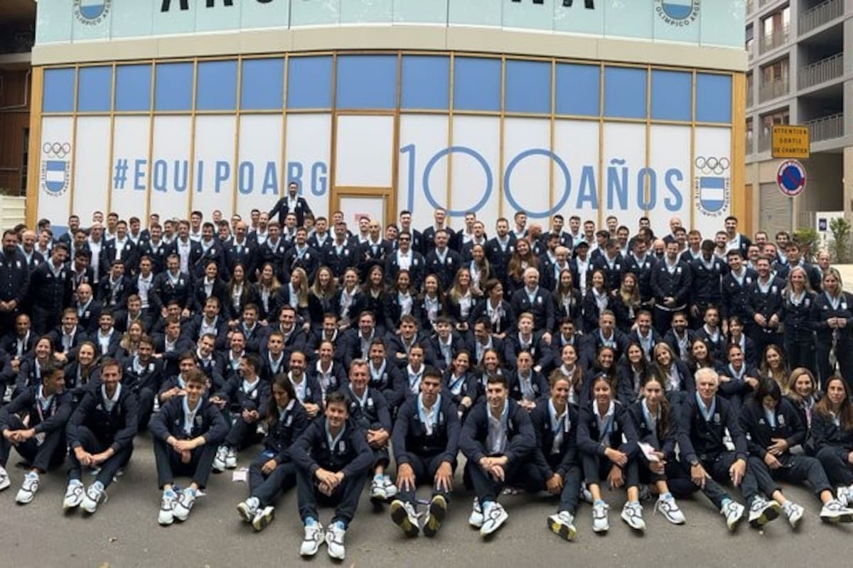 La delegación argentina, en la previa de la Ceremonia Inaugural: son 136 atletas más dirigentes, entrenadores y cuerpos médicos