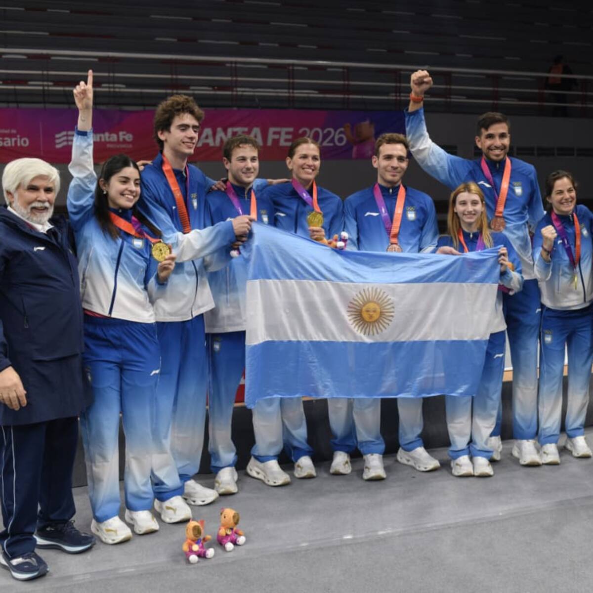 Argentina sumó múltiples medallas y brilló en los Juegos Suramericanos Santa Fe 2026