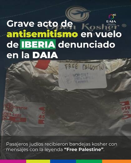 La Delegación de Asociaciones Israelitas Argentinas calificó el hecho como un “grave acto de antisemitismo”