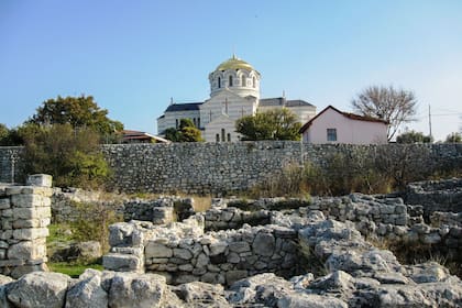 La delegación ucraniana denunció que el modo en que Rusia destruye las ruinas de la antigua ciudad griega no es un incidente aislado