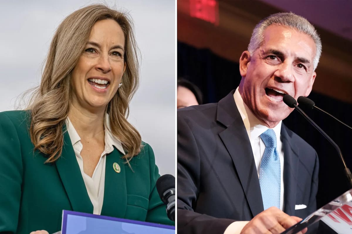 La demócrata Mikie Sherrill y el republicano Jack Ciattarelli son los dos grandes candidatos a la gobernación de Nueva Jersey
