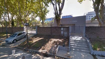 La dependencia del Ministerio de Defensa, en Puerto Madero.