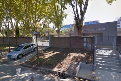 La dependencia del Ministerio de Defensa, en Puerto Madero.
