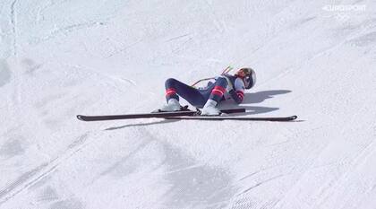 La deportista llegó a la competición con una lesión ligamentaria (Foto: X)