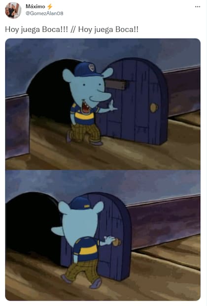 La derrota de Boca ante San Lorenzo también tuvo memes (Foto: Captura de Twitter)