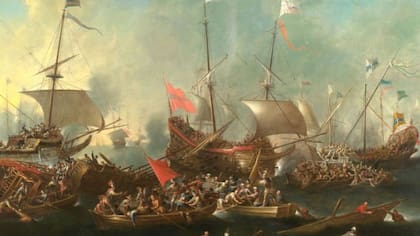 La derrota en la Batalla de Lepanto en 1571 fue un golpe fulminante para el Imperio otomano