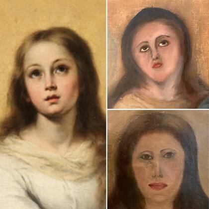 La desafortunada intervención en la copia de la Inmaculada de Murillo