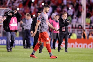 El video de la ovación irónica de los hinchas de River a Gigliotti