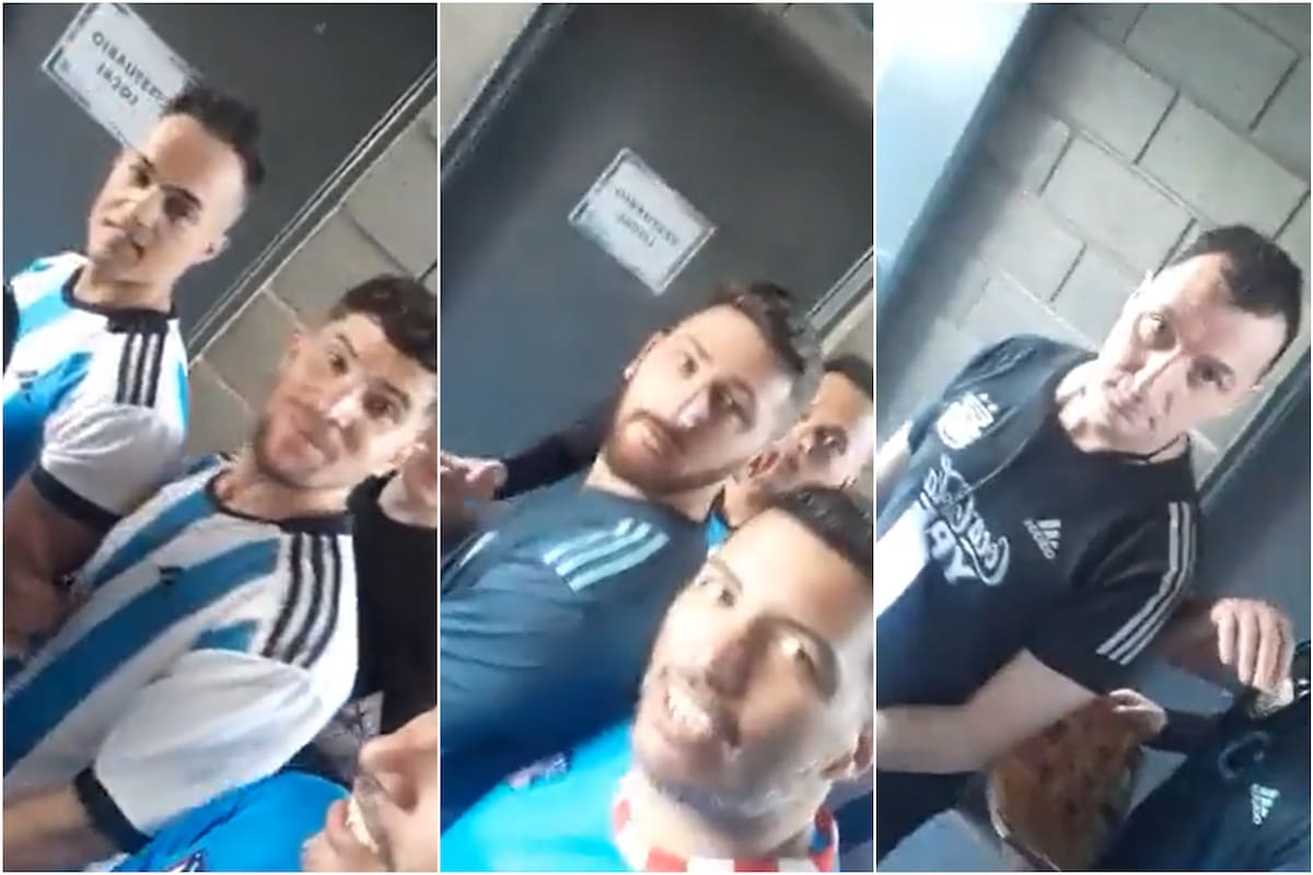 La desopilante "Scaloneta" de parecidos que hizo estallar las redes sociales (Foto: Captura de video)