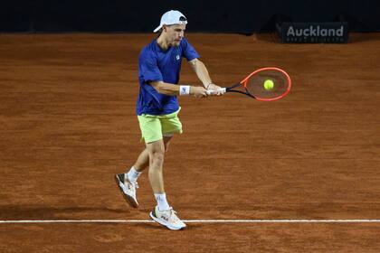 La despedida de Diego Schwartzman en el Challenger de Rosario: uno de sus últimos reveses, un golpe que le dio satisfacciones