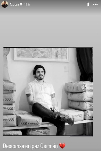 La despedida de Fernando Trocca a Germán Torres