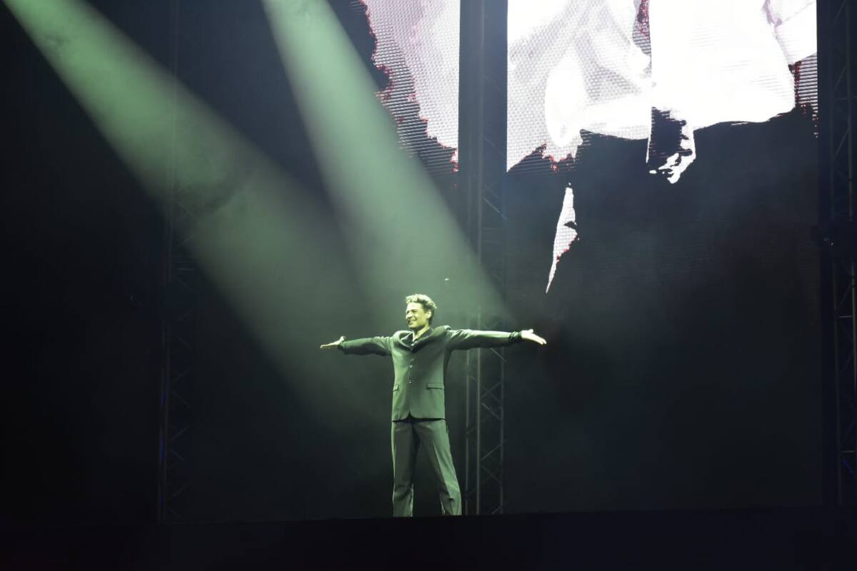 La despedida de Iñaki Urlezaga en la plaza principal de La Plata. Gentileza: Municipalidad de La Plata