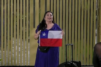 La despedida de Pincoya tras quedar afuera del reality (Captura: Telefe)