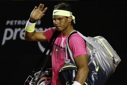 La despedida de Rafa, de madrugada, en Río