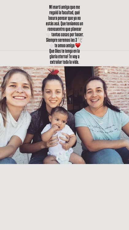 La despedida de una de las amigas de Ana tras el choque de trenes en España
