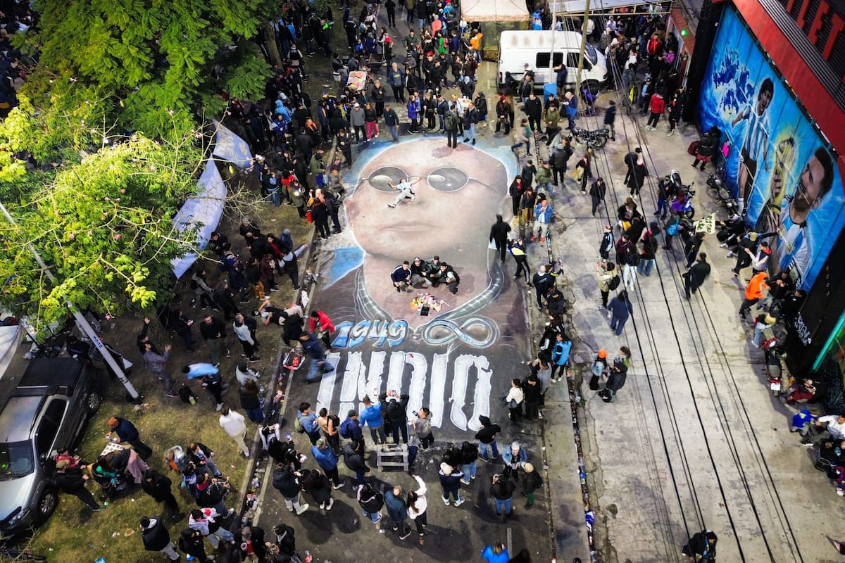 La despedida del indio Solari, sin consignas políticas
