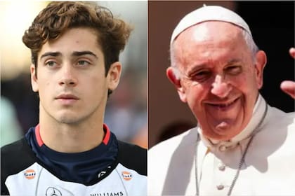 La despedida en redes de Franco Colapinto al papa Francisco