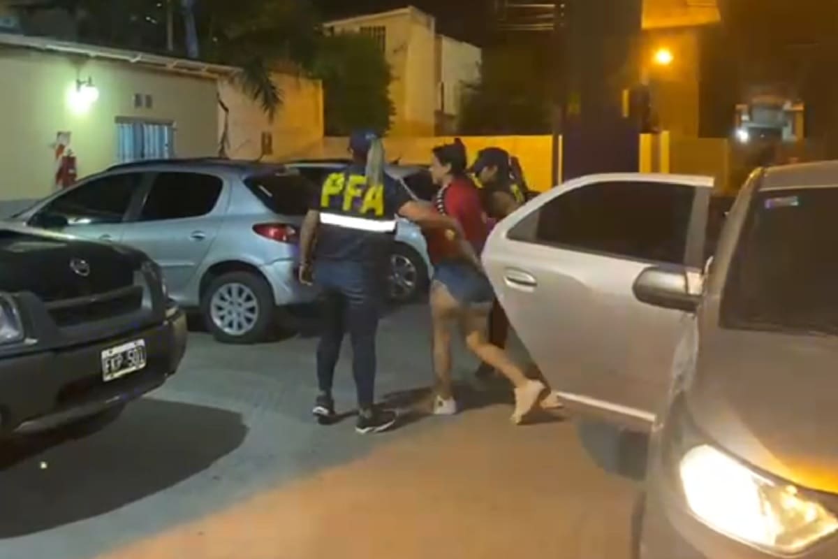 La detención de Natalia Johana Romero, La Barbi