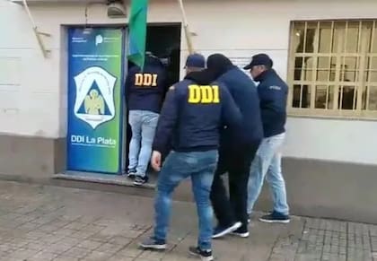La detención del sospechoso