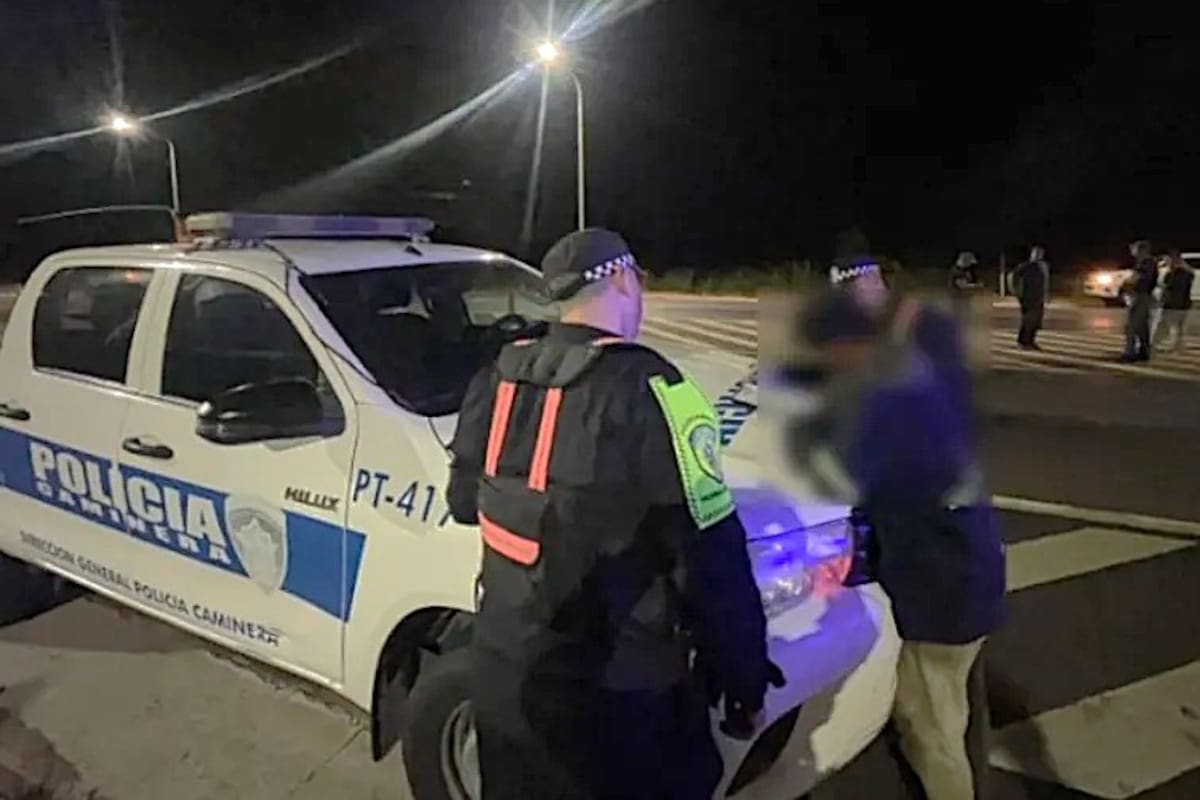 La detención del colombiano sospechoso a la vera de la ruta 11 en el puesto caminero de María Sara, Chaco