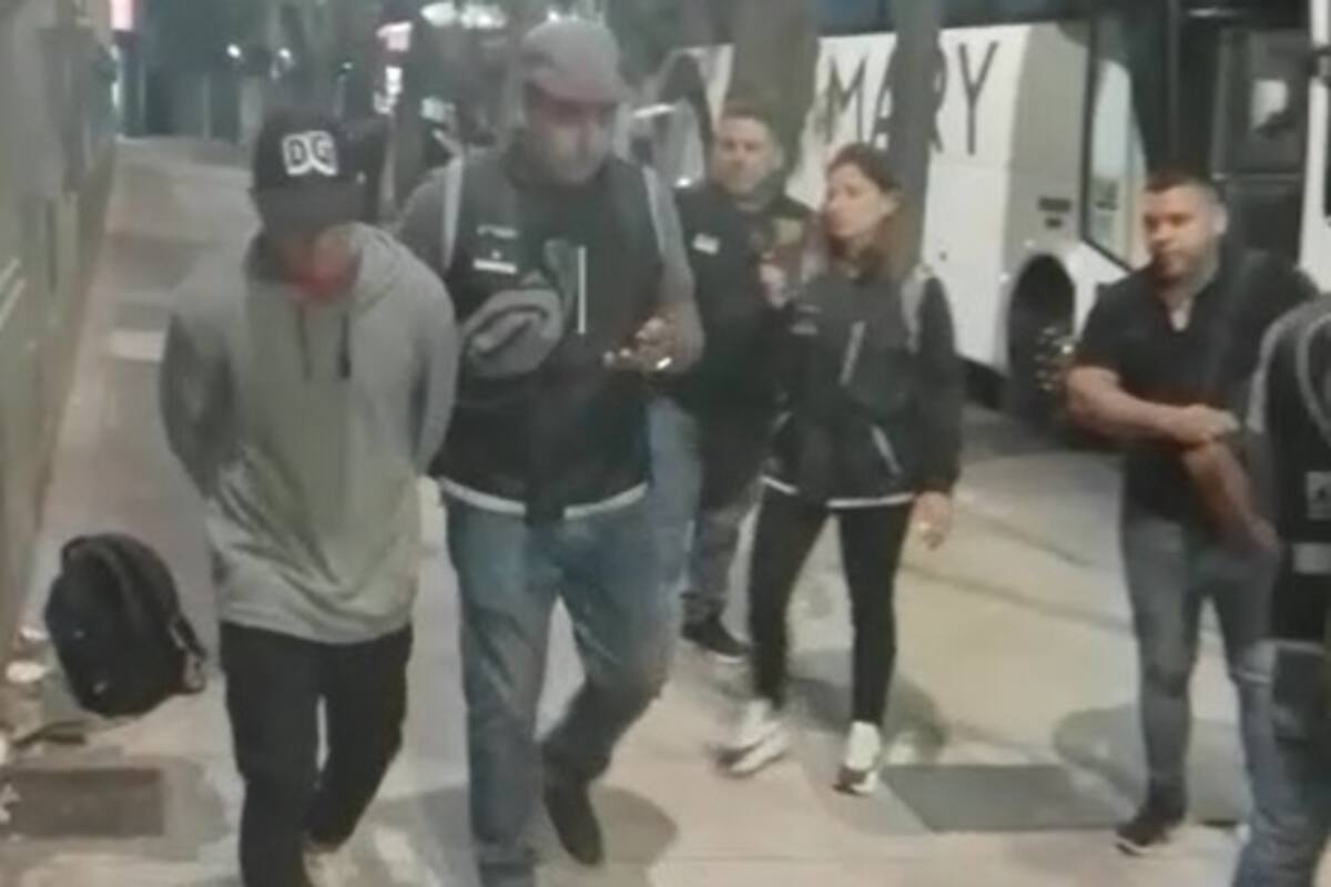 La detención, en la entrada al estadio de Huracán, de un prófugo de la Justicia de Jujuy