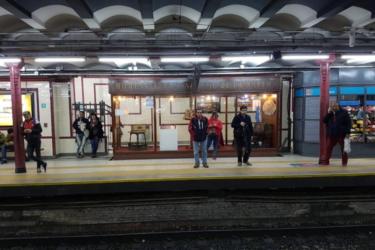 La detención se concretó en la estación Congreso de la Línea A de subterráneos