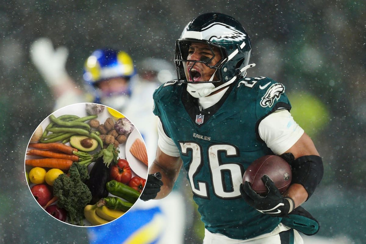 La dieta de los Philadelphia Eagles, de acuerdo a su dietista