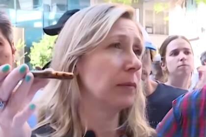 La diputad nacional por el Frente de Izquierda-Unidad, Myriam Bregman