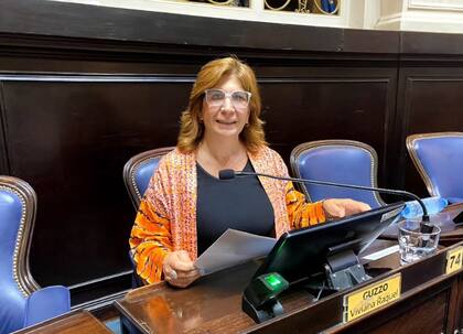 La diputada bonaerense de UP Viviana Guzzo.