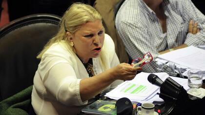 Elisa Carrió apuntó contra Aníbal Fernández, Casal, el SPB y la Policía bonaerense