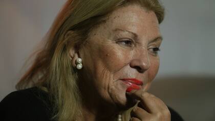 La diputada nacional Elisa Carrió