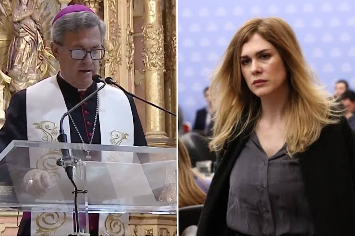 La diputada libertaria cuestionó el discurso del prelado durante el Tedeum