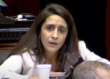 La diputada por el Frente de Todos, Agustina Propato.