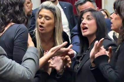 La diputada Santillán discute con legisladoras del bloque kirchnerista