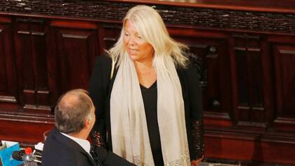 La diputada y aliada de Cambiemos, Elisa Carrió
