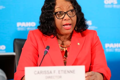 La directora de la Organización Panamericana de la Salud (OPS), Carissa Etienne