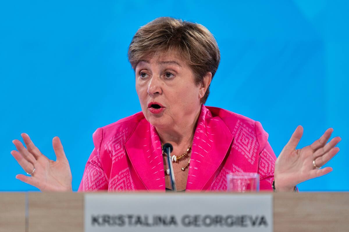 La directora del FMI, Kristalina Georgieva, ¿hace recomendaciones o se las atribuyen?