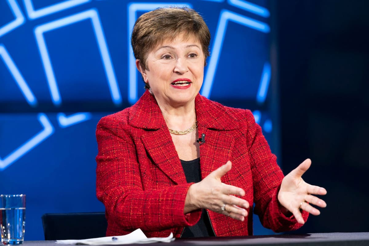 La directora gerente del FMI, Kristalina Georgieva