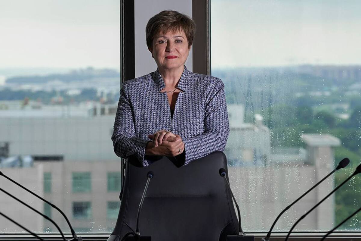 La directora gerente del FMI, Kristalina Georgieva