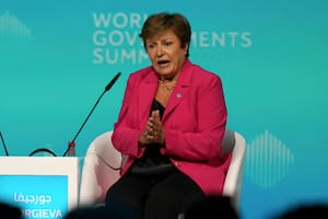 La directora gerente del Fondo Monetario Internacional, Kristalina Georgieva.