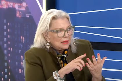 La dirigente Elisa Carrió en LN+