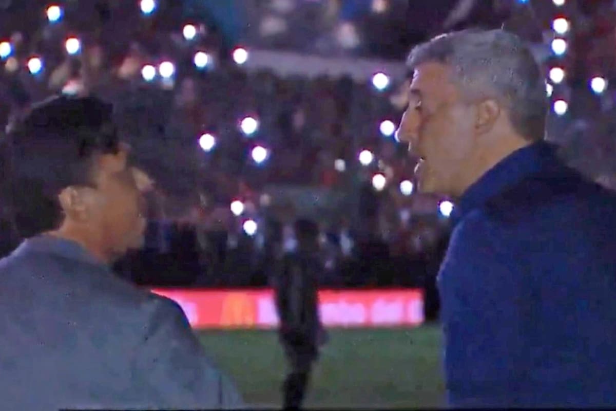 La discusión en la oscuridad entre Gallardo y Crespo