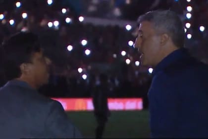 La discusión en la oscuridad entre Gallardo y Crespo