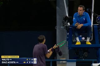 La inesperada sanción contra un tenista argentino en el US Open en un punto importante