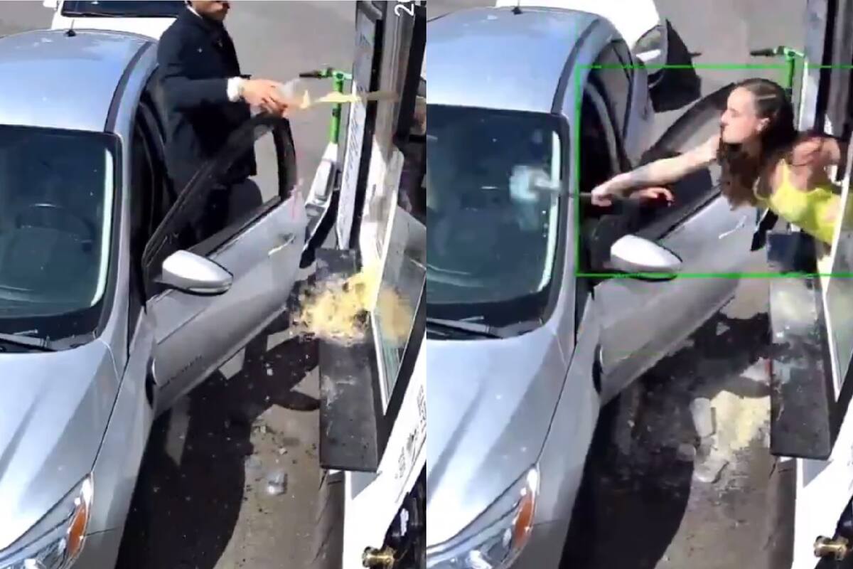 La discusión por un café terminó con la rotura del auto de un cliente