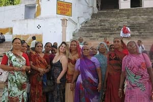 La diseñadora Agostina Pagnoni vive y trabaja en India, desde donde vende a México, Uruguay y la Argentina
